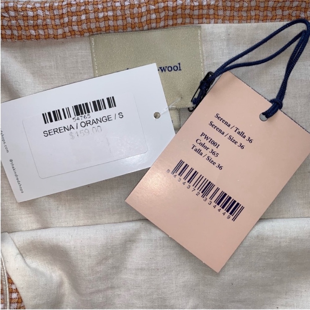 Paloma Wool Serena Dress Orange Sold on Garmentory Size Small NWT Clean Girl - Picture 13 of 16